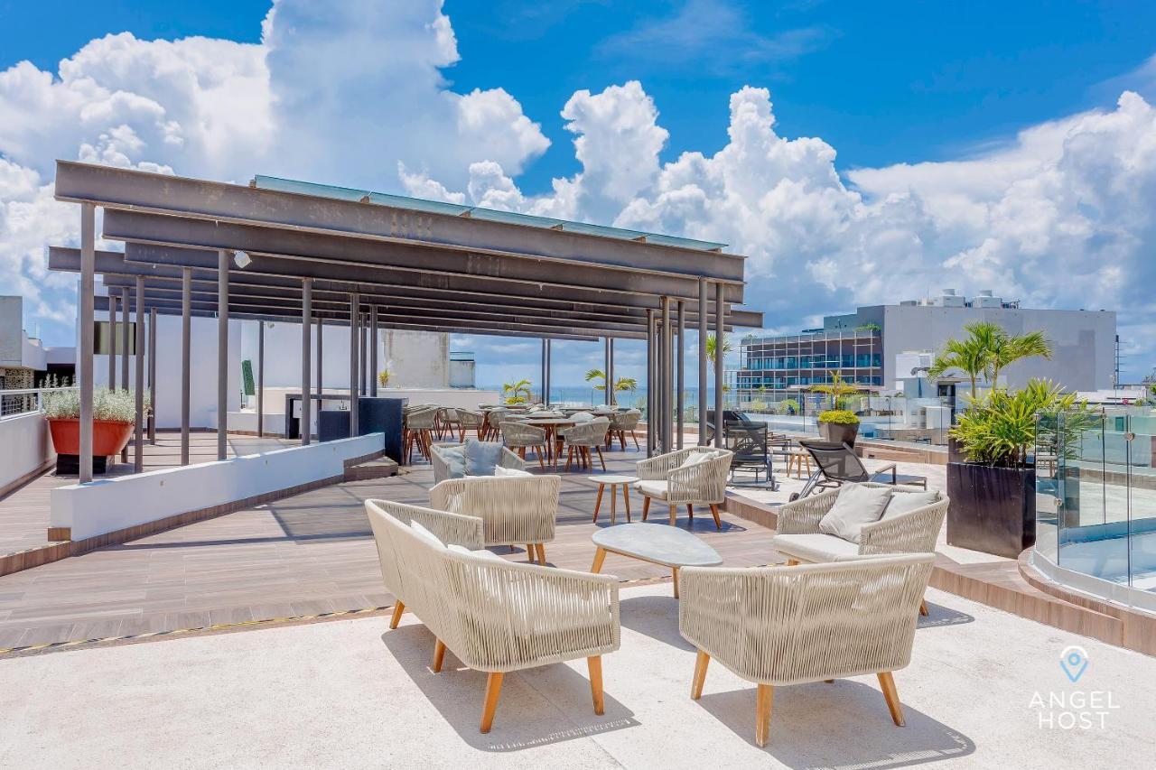 Incredible Oceanview Roof Lounge, Apartment Units 2 Blocks To Beach Playa del Carmen Luaran gambar