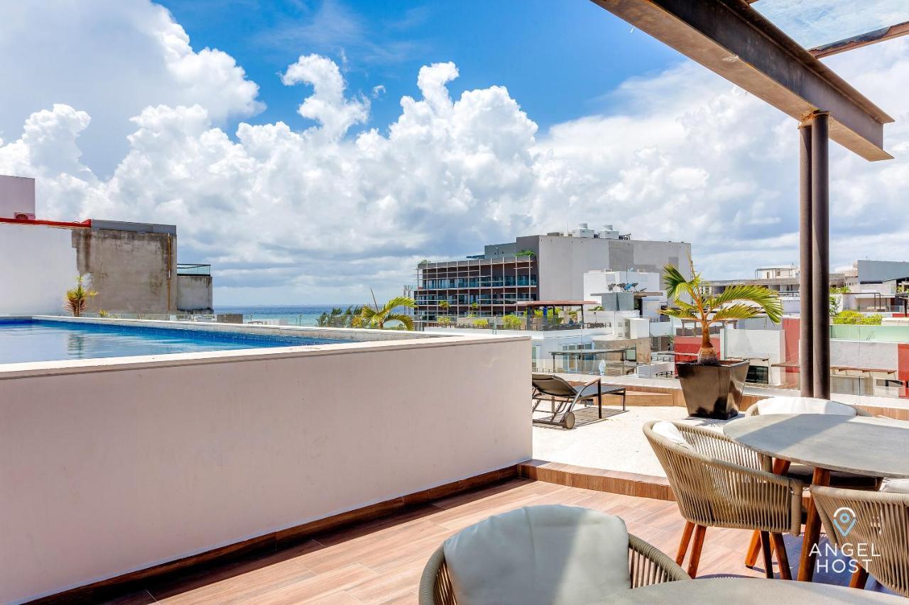 Incredible Oceanview Roof Lounge, Apartment Units 2 Blocks To Beach Playa del Carmen Luaran gambar